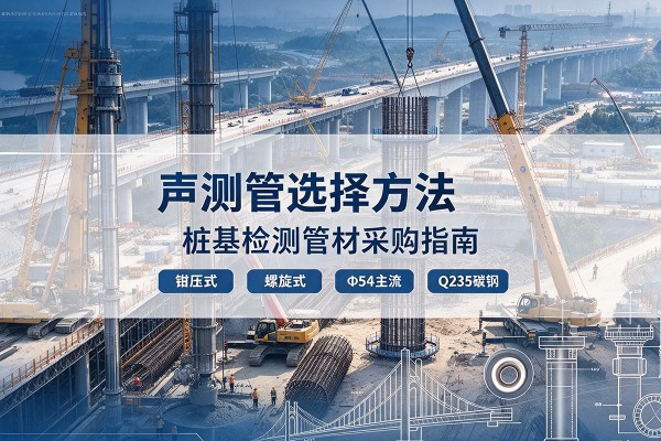 巴中声测管选型标准
