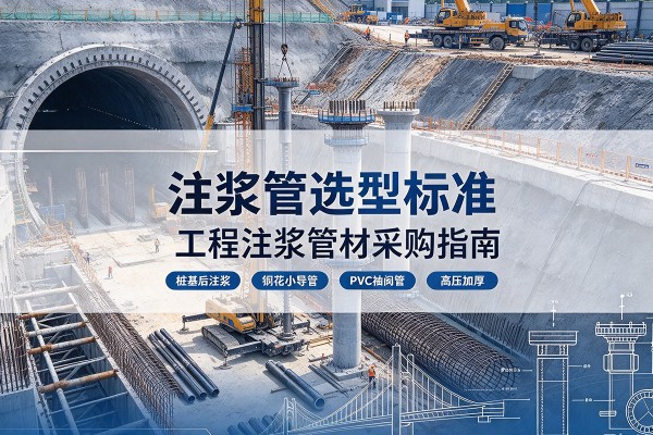 巴中注浆管选型标准