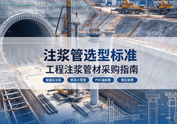 巴中注浆管选型标准